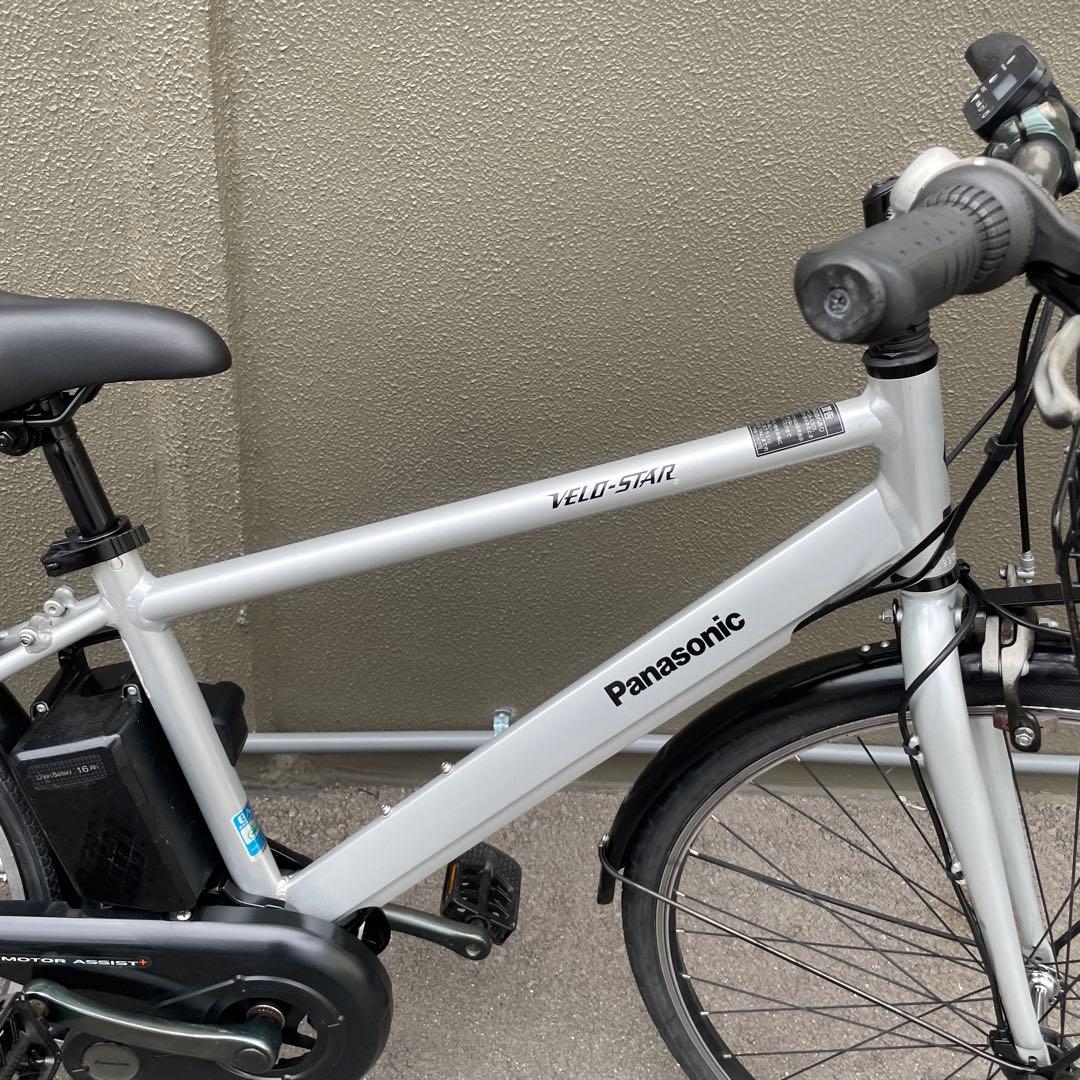 パナソニック電動アシスト自転車 シルバー 16Ahスポーツ