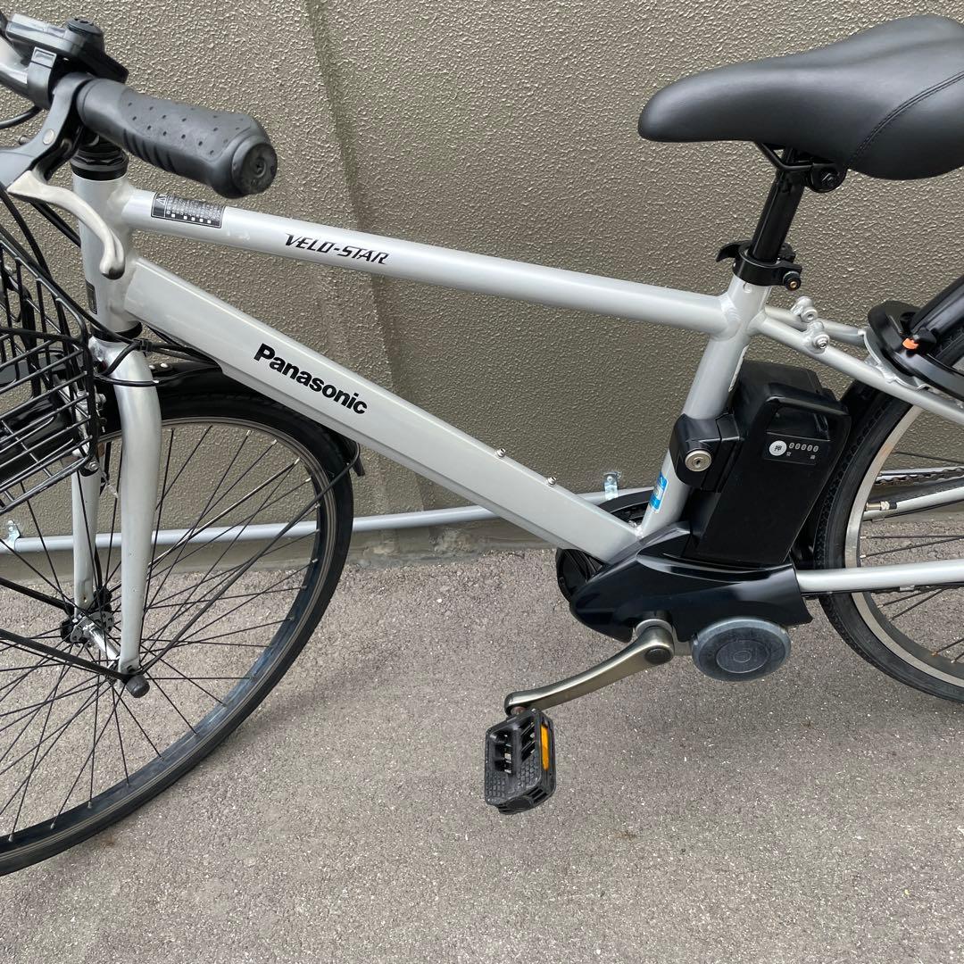 パナソニック電動アシスト自転車 シルバー 16Ahスポーツ