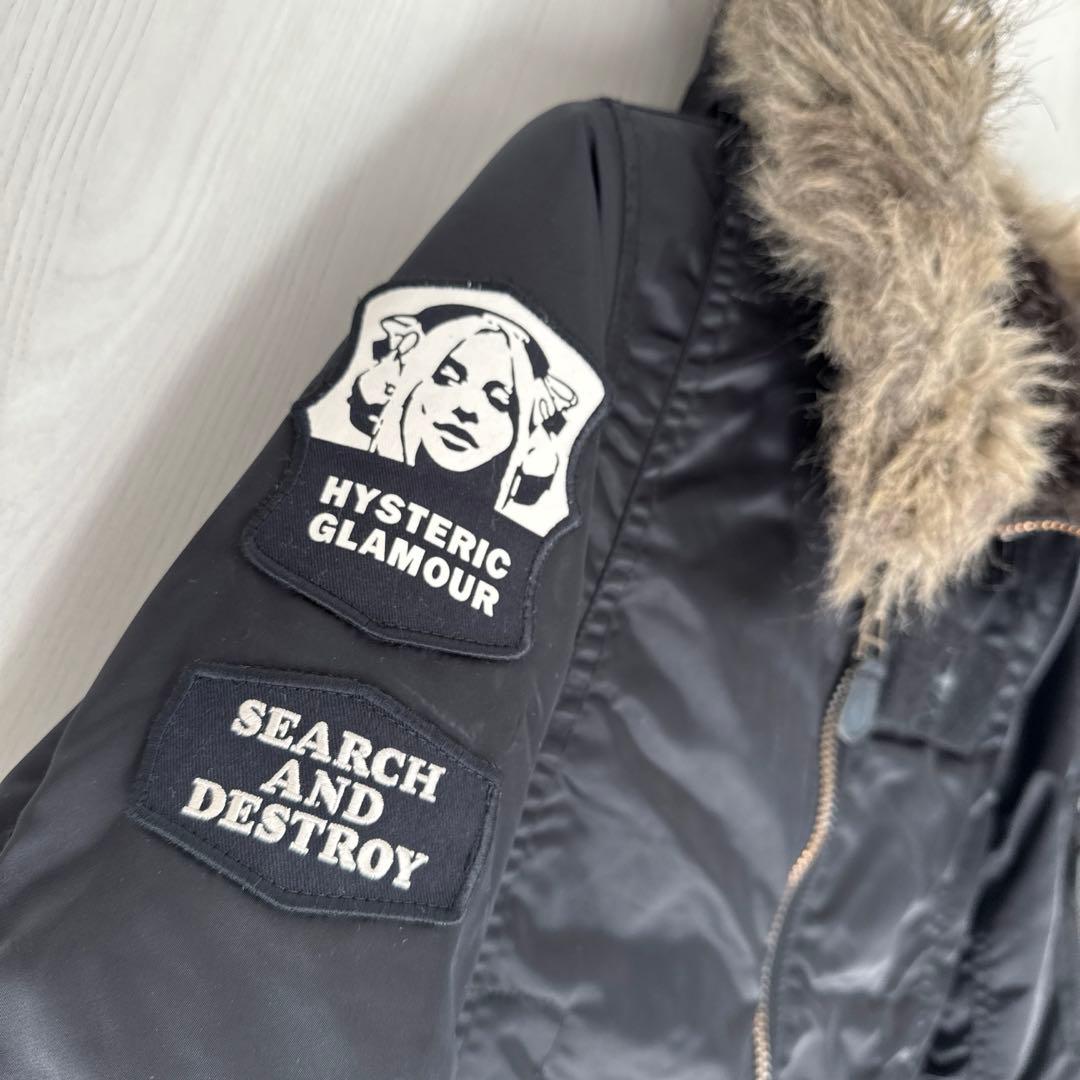 ヒステリックグラマー プリマロフト アウター USED