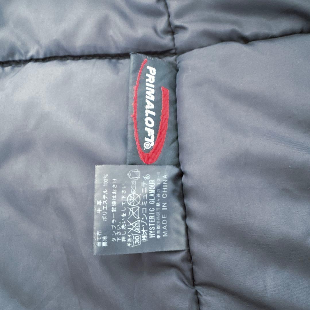 ヒステリックグラマー プリマロフト アウター USED