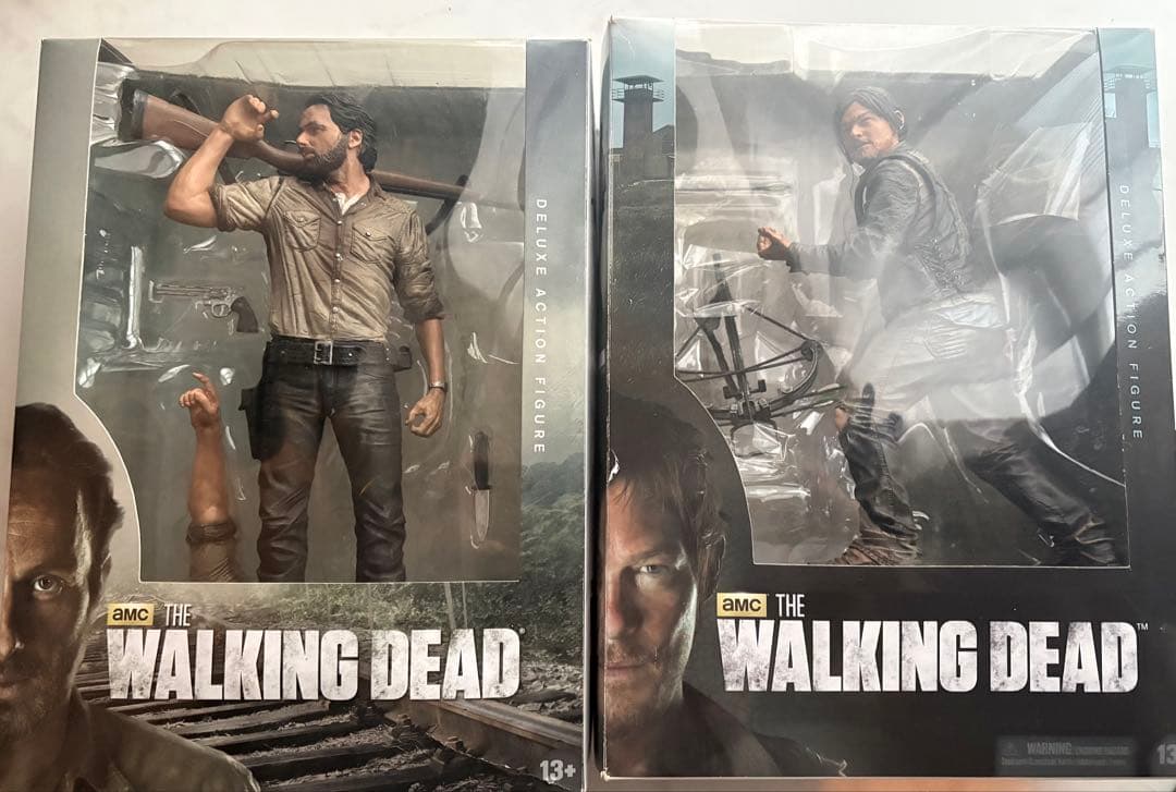 ウォーキングデッド　フィギュア　ダリル&リック