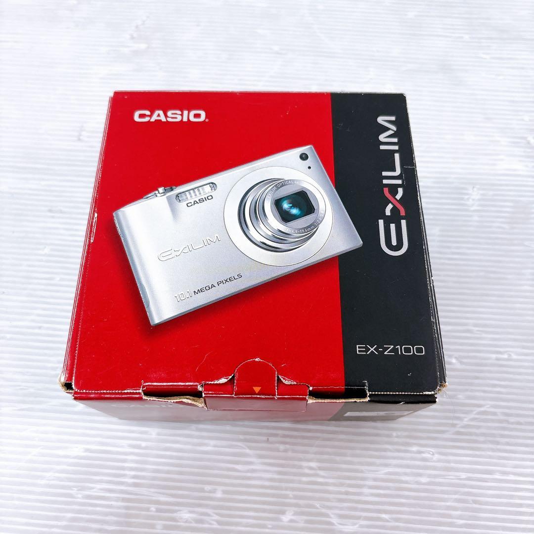 【極美品】CASIO カシオ デジカメ EXILIM ZOOM EX-Z100