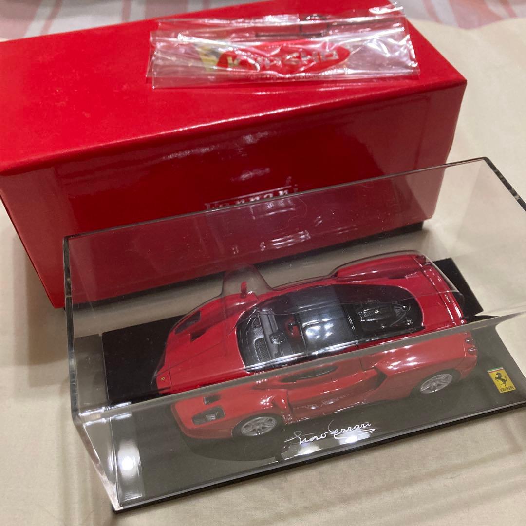 京商 1/43 フェラーリ エンツォ 赤/カーボンルーフ