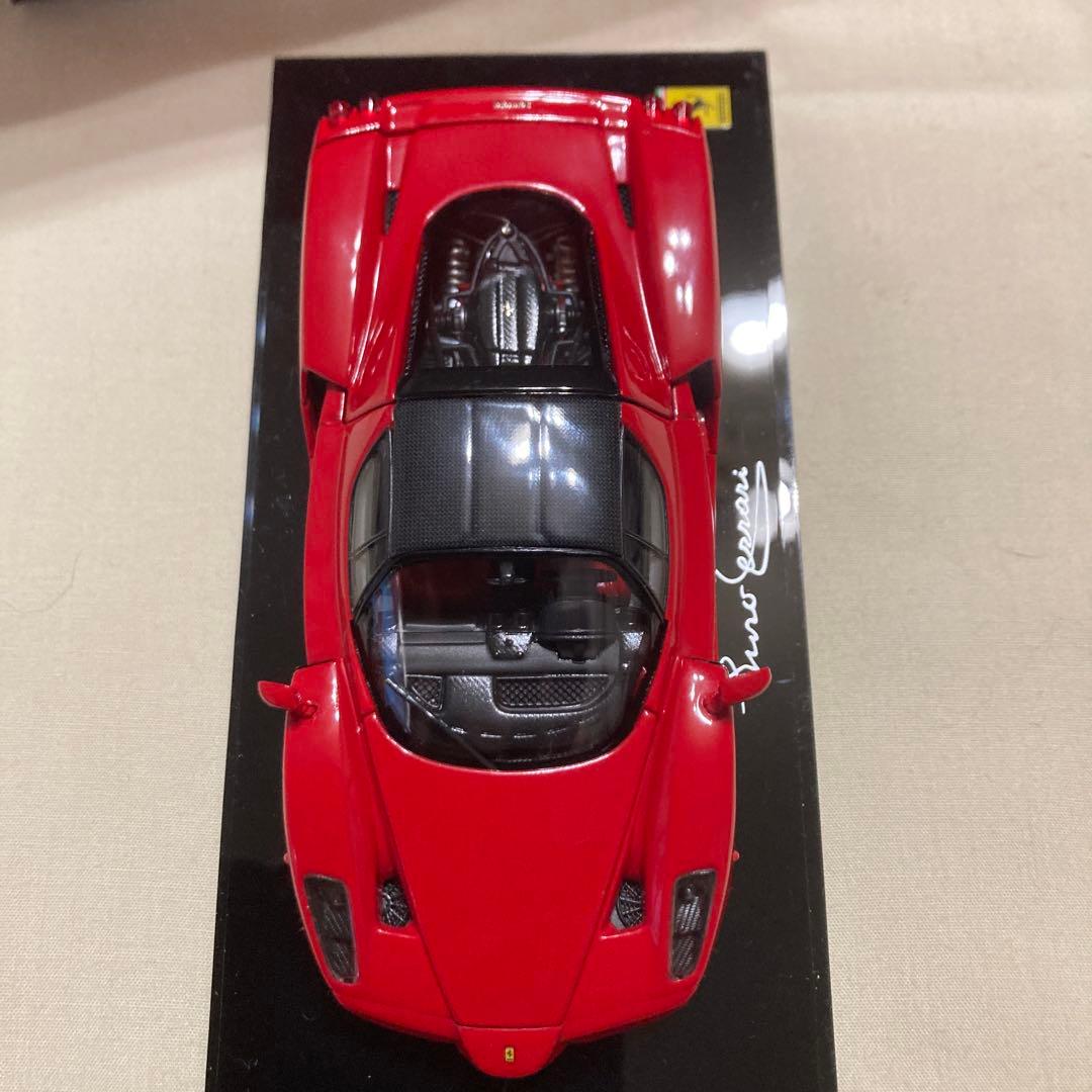 京商 1/43 フェラーリ エンツォ 赤/カーボンルーフ