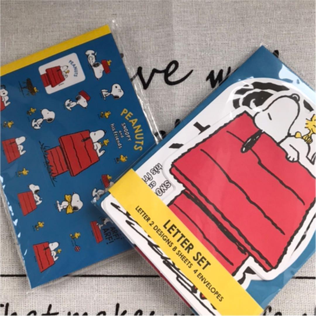 スヌさんレターandメモパッドセット