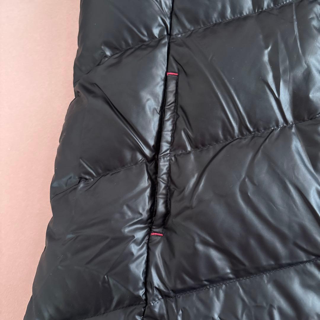 PUMA ブラック ダウン ベンチコート レディース　M ダウン90%