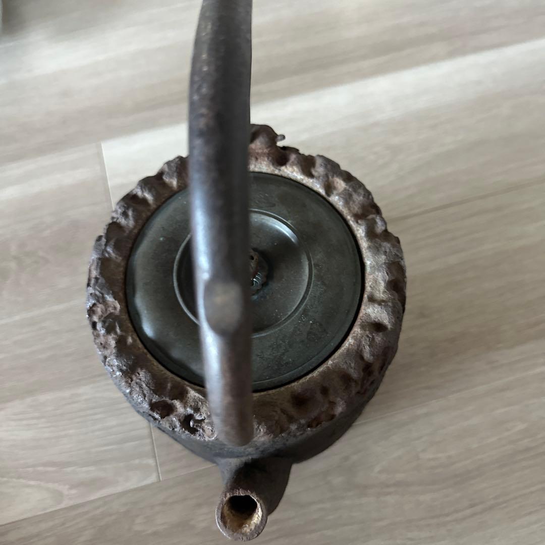 時代物　龍文堂造 鉄瓶 急須 茶道具 骨董
