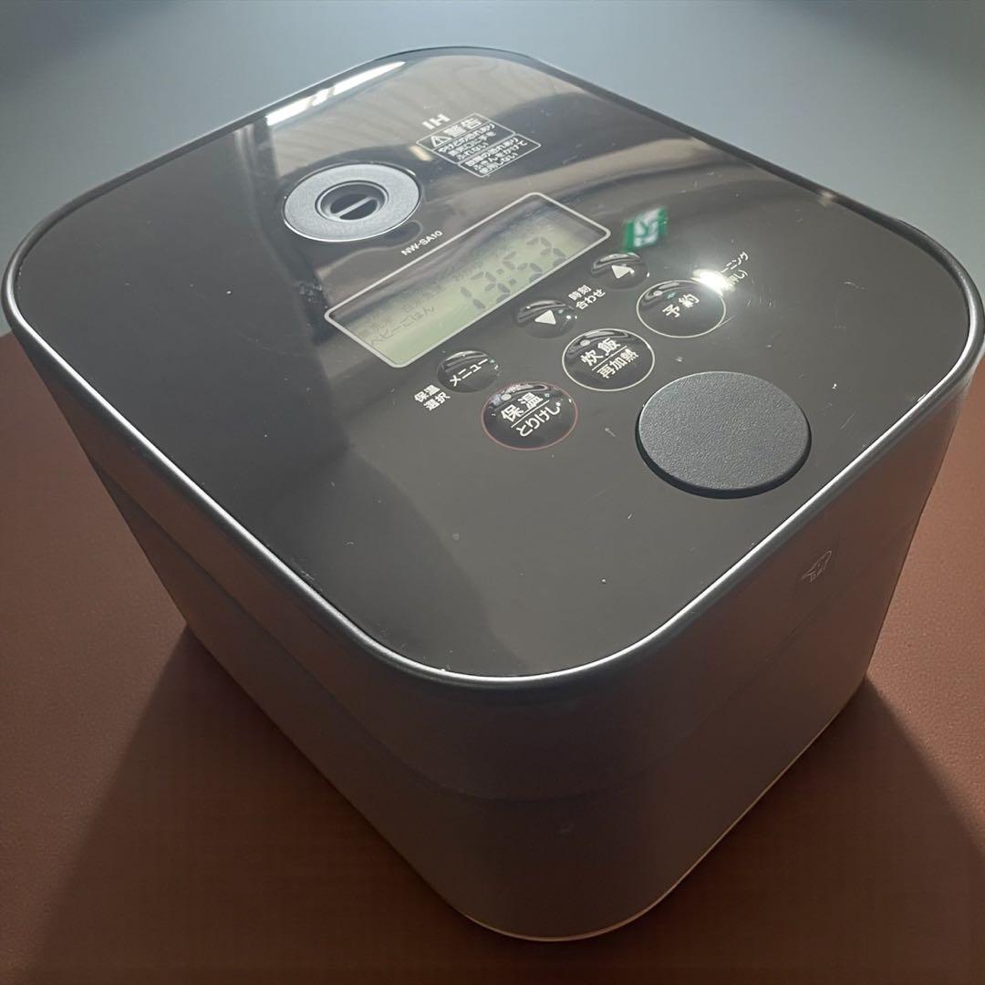 ◻︎ZOJISUSHI IH炊飯ジャー ブラック NW-SA10 2022年製