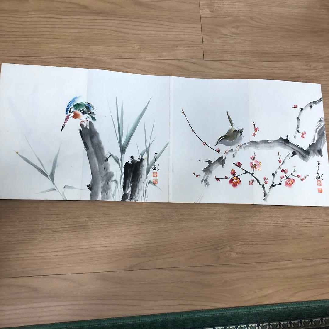 掛け軸　絵帳(1)骨董品　美術品