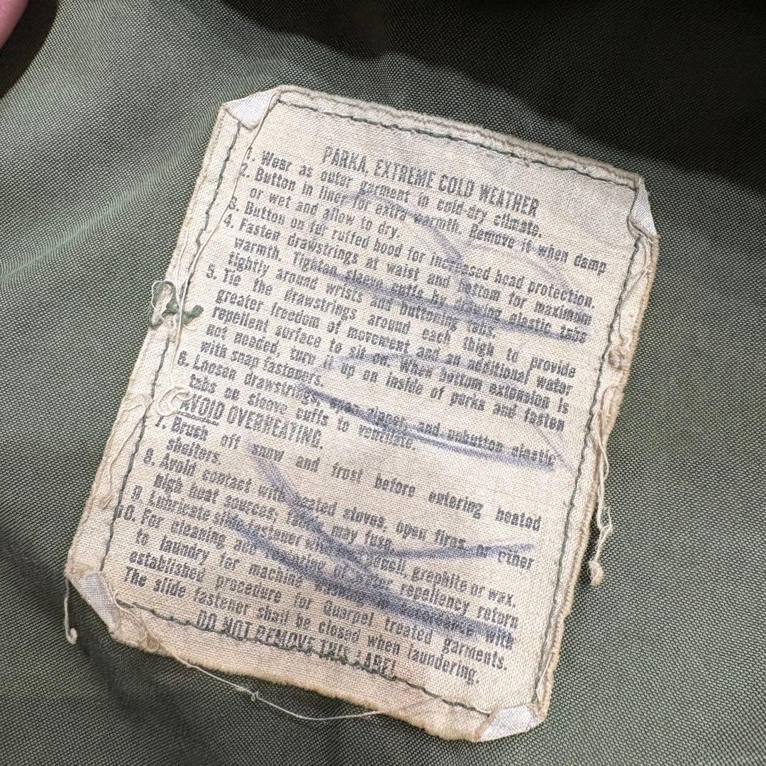 70s 米軍 US ARMY M-65 フィッシュテール モッズコート M65