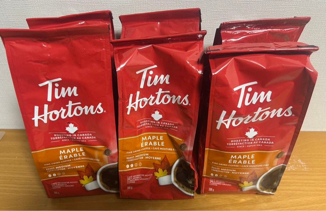 ティムホートンズ Tim Hortons メープルコーヒー 10/21まで