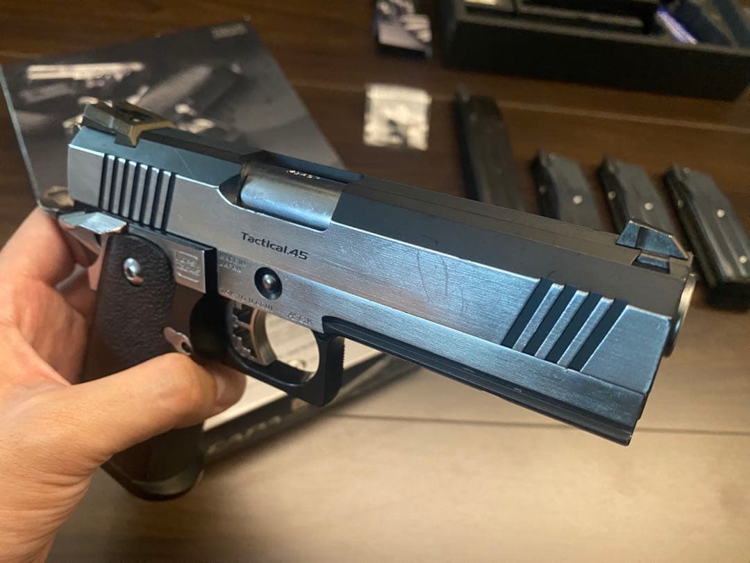 東京マルイHi-CAPA ハイキャパカスタム デュアル・ステンレス マガジン5本