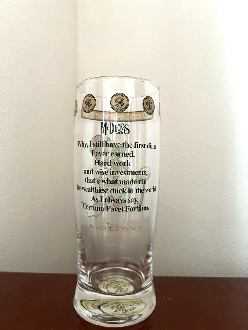 スクルージマクダック タンブラー グラス
