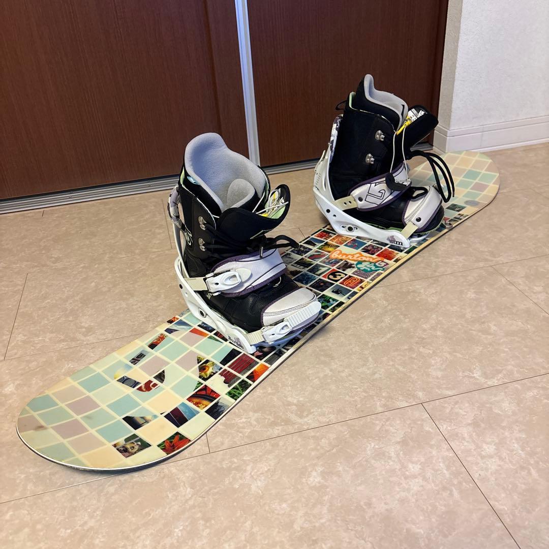 Burton スノーボード ３点セット　2008年限定モデル