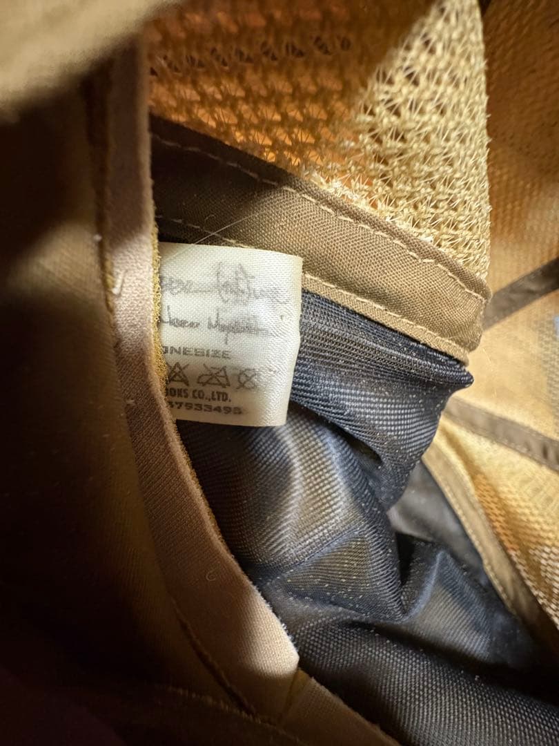 ナンバーナイン　04GIVE期　トライバルカモキャップ　NUMBER(N)INE