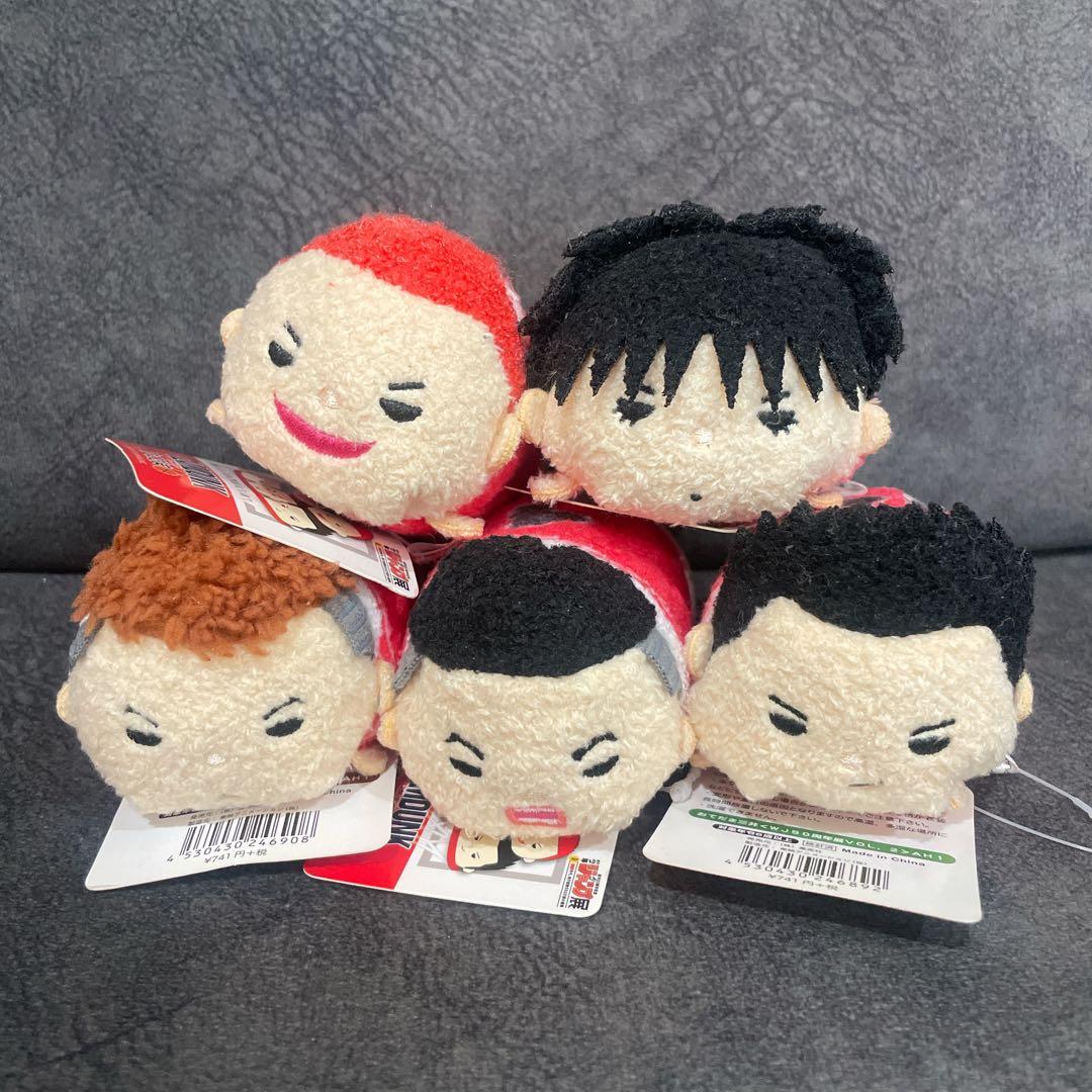 スラムダンク お手玉　おてだま　 ぬいぐるみ5体セット　ジャンプ展