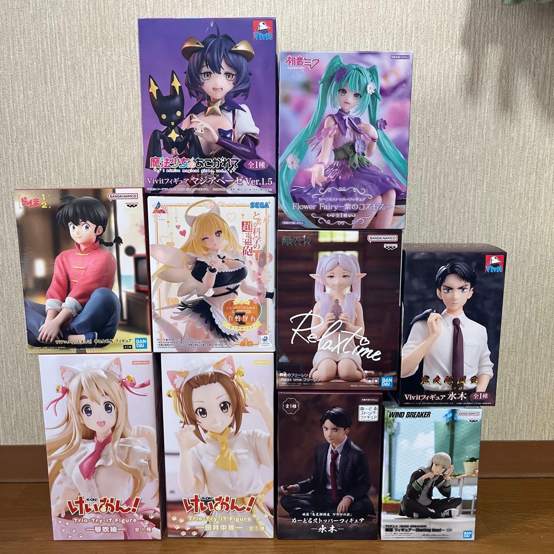 プライズフィギュア10体セット　1