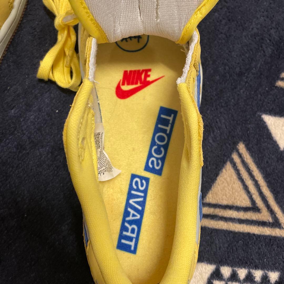 トラヴィススコット × ナイキ PS エアジョーダン1 ロー OG カナリー