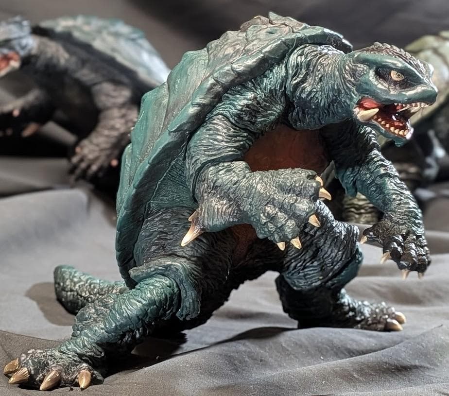 平成ガメラ95,96,99（エクスプラス）ソフビフィギュア３体セット