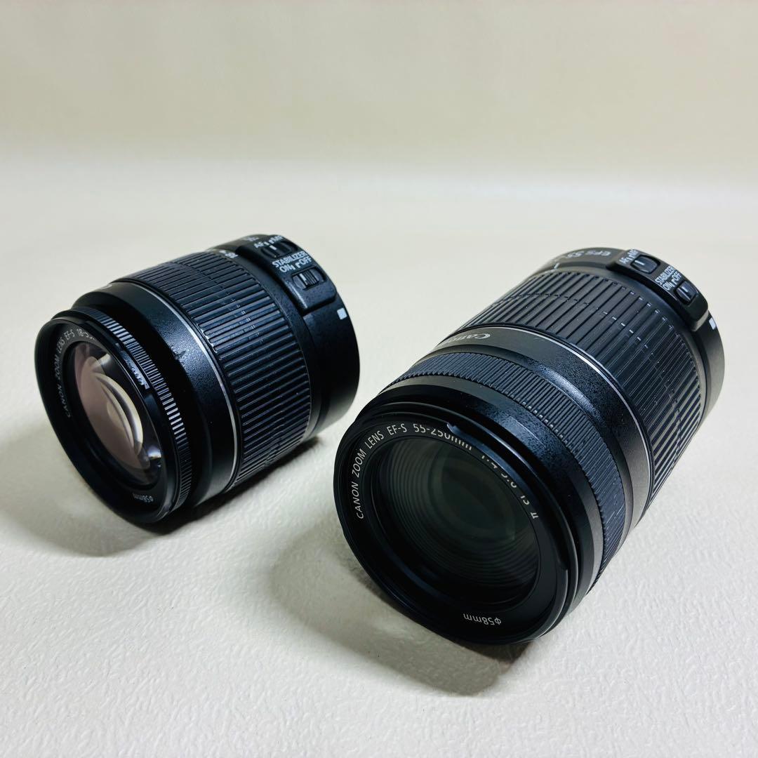 【良品】Canon EOS X5 ダブルズームキット　SDカード付き