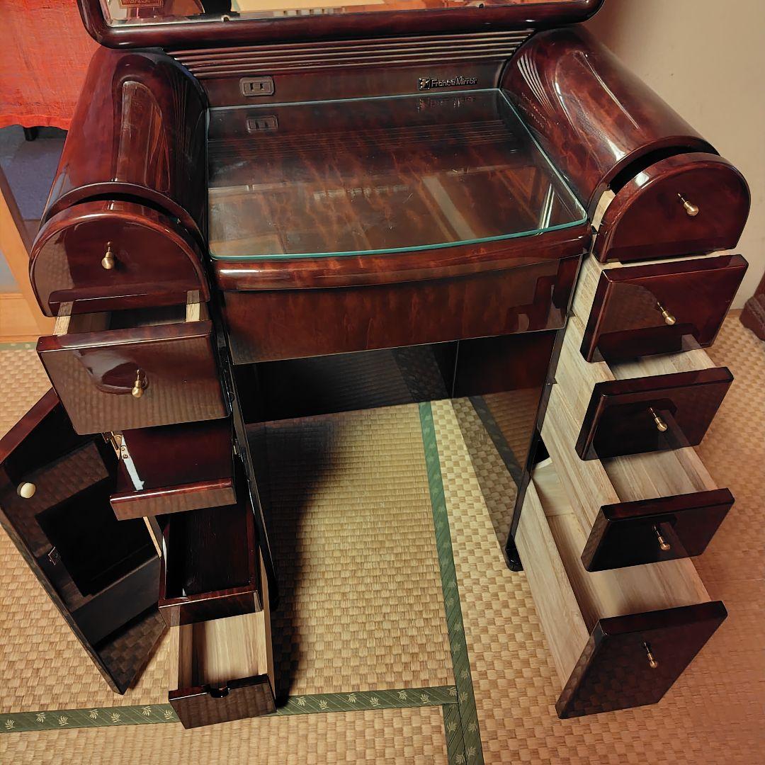 クラシック木製ドレッサー・鏡台
