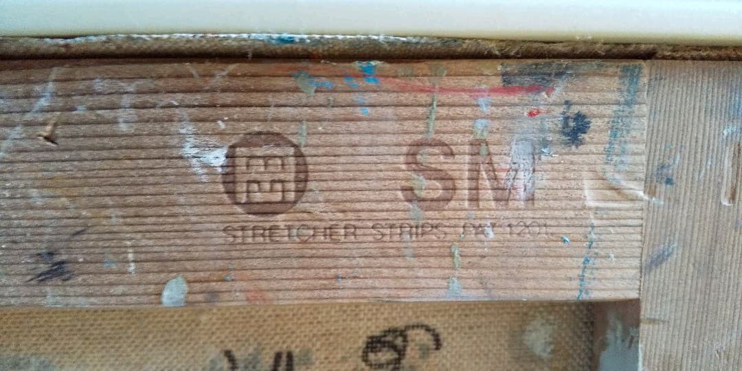 絵画 小松明 帰り道 油絵 油彩 SM