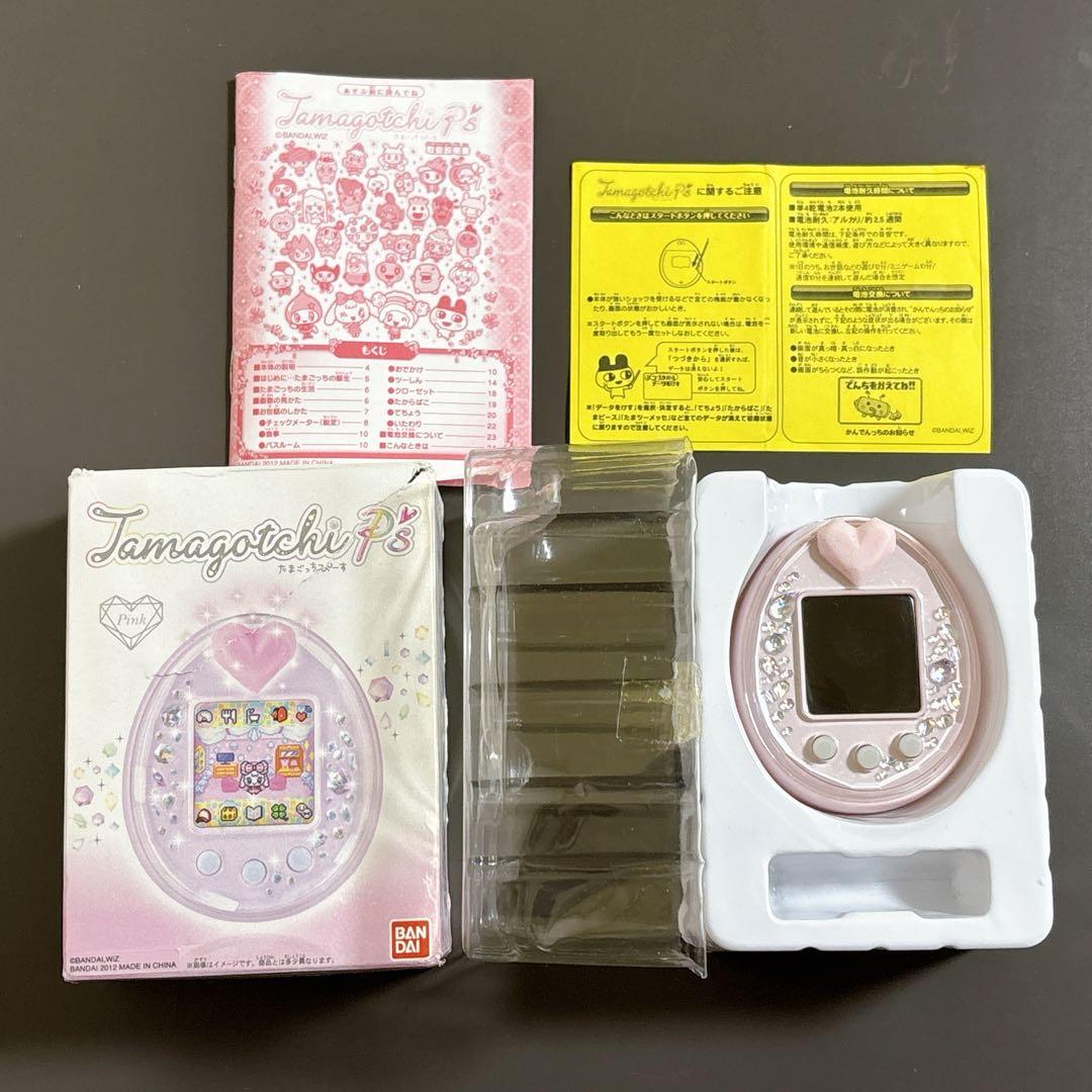 【激レア】 たまごっちぴーす　ピンク ケース　取説あり