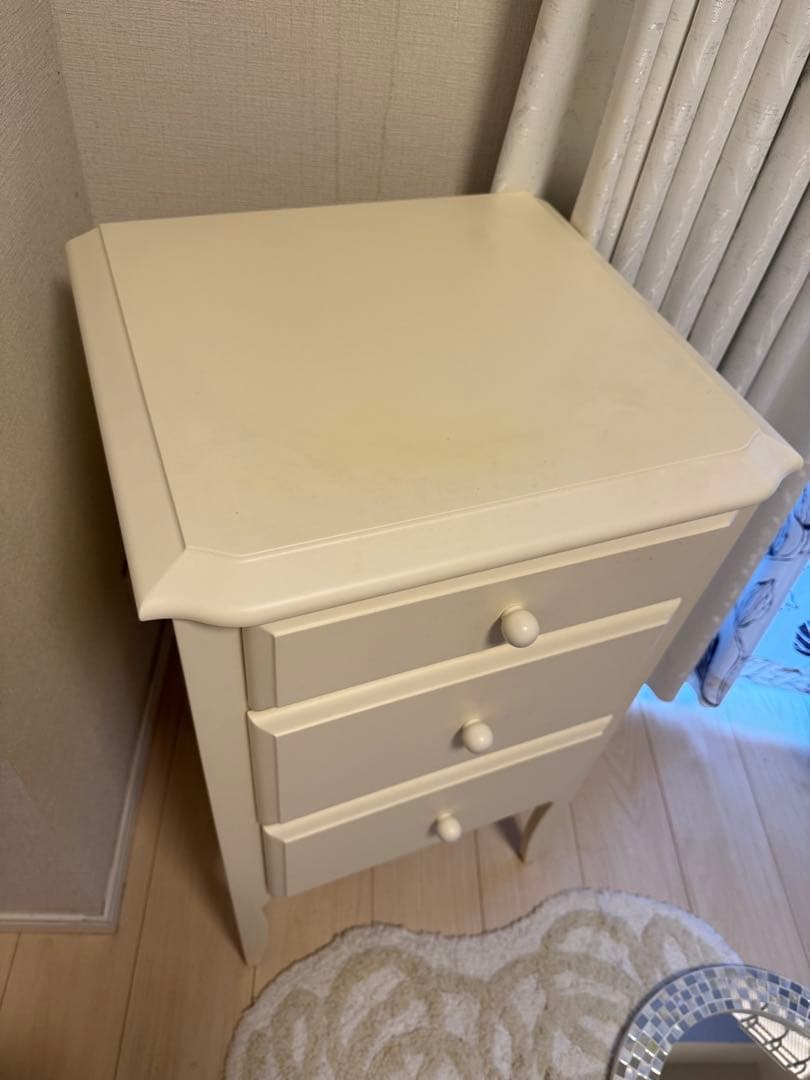 美品　Francfrancチェスト(ホワイト)化粧台　ドレッサー