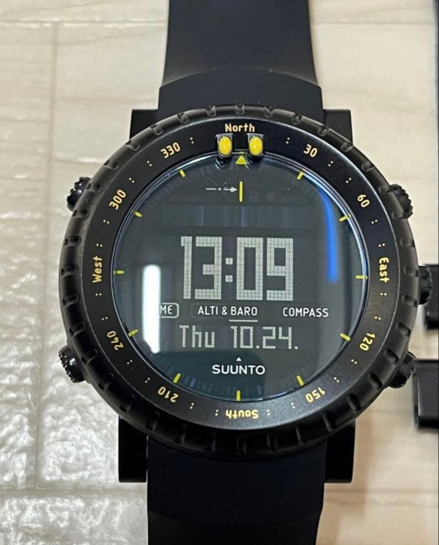 L*x様 SUUNTO CORE BLACK YELLOW TX スント コア