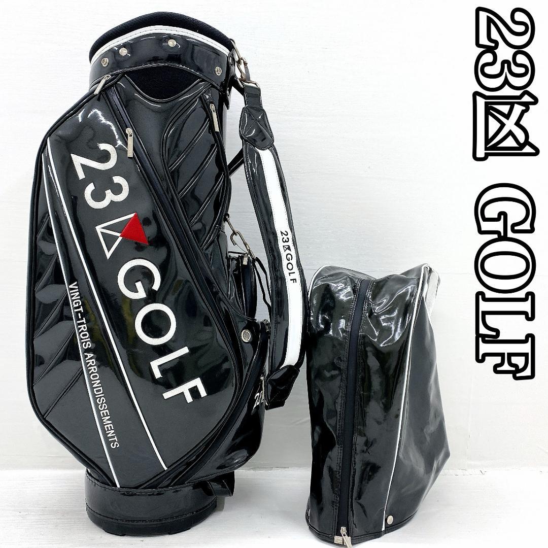 23区 GOLF オンワード樫山 キャディバッグ ゴルフバッグ