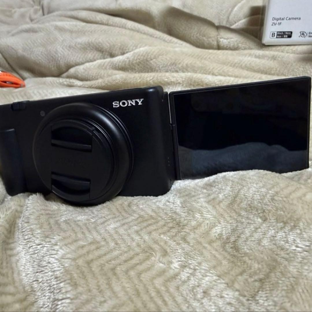 SONY VLOGCAM ZV-1Fデジタルカメラ ブラック