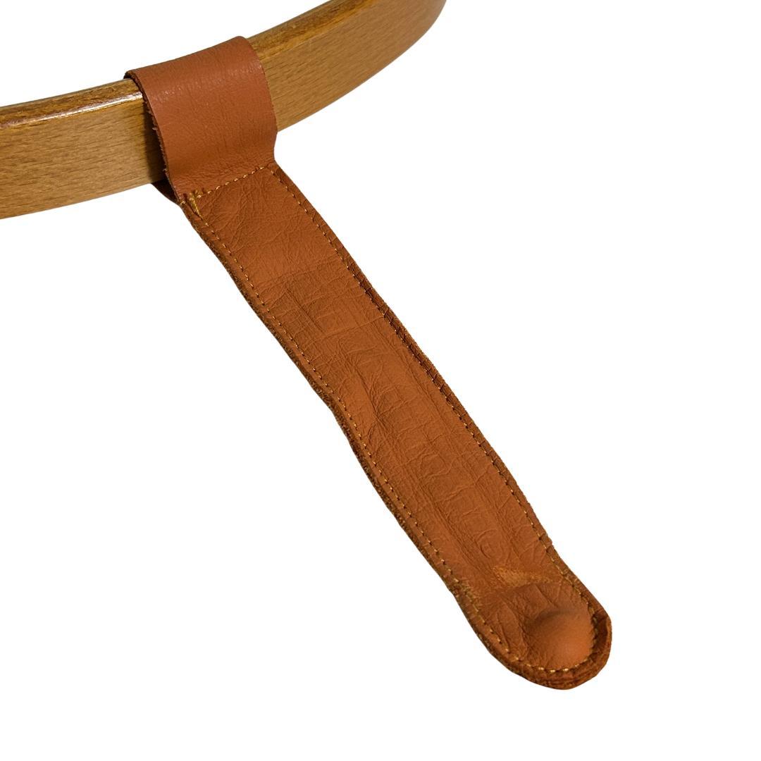 【廃盤品 希少】STOKKE トリップトラップ ベビーガード 革ベルト チェリー