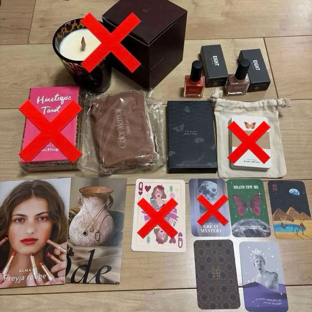 マリアオラクル☆タロットカード　オラクルカード　キャンドル　ネイル　非売品