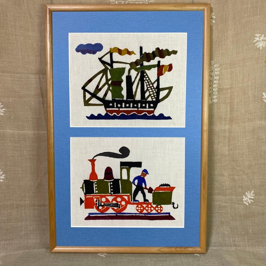 柚木沙弥郎/型染/民藝/額込