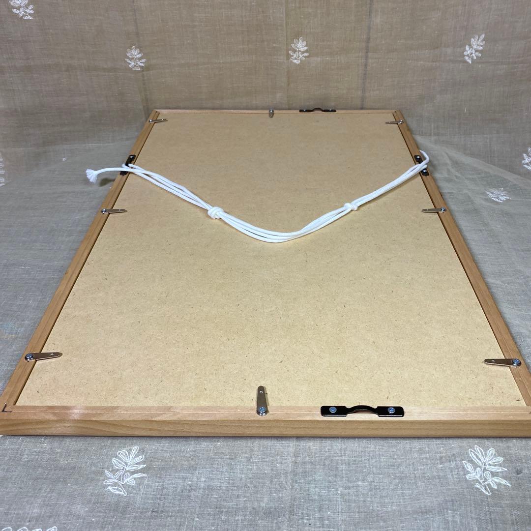 柚木沙弥郎/型染/民藝/額込