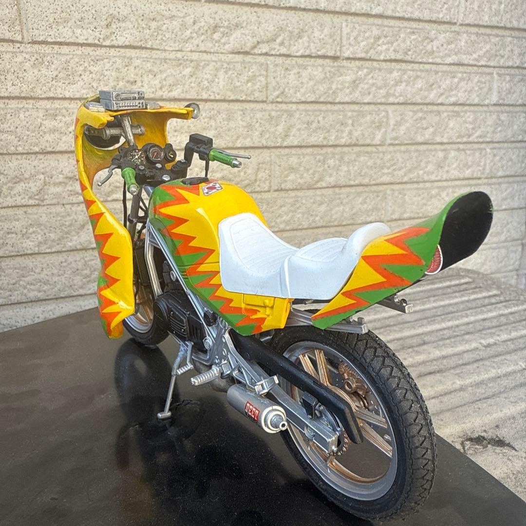 俺のマシン　RG250R 完成品　当時物　旧車會　暴走族　爆発カラー　1/12