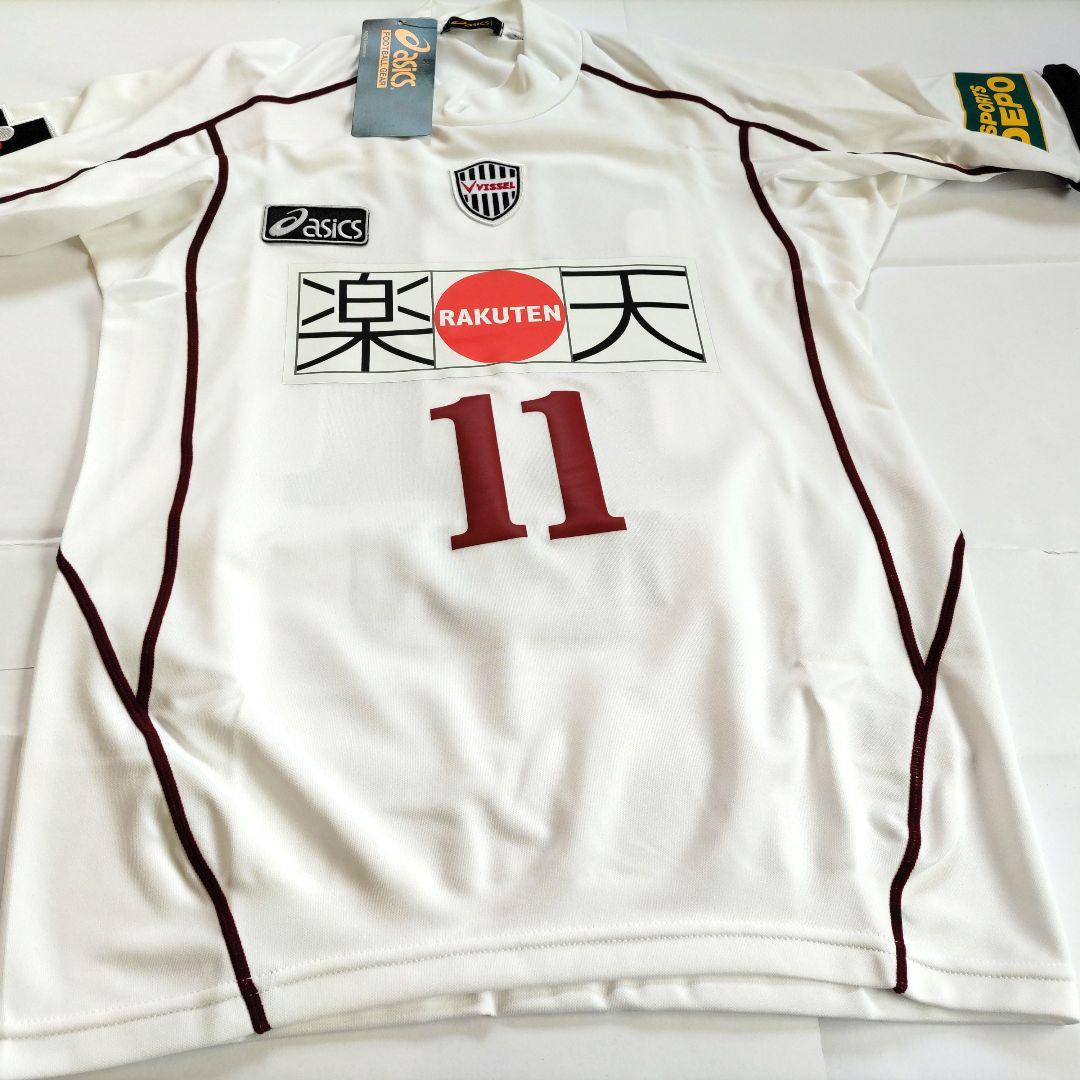 新品タグ付き ヴィッセル神戸 2005 三浦知良 カズ ユニホーム M