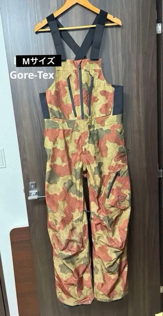 Burton ak カモフラージュ ビブパンツ GORE-TEX 日本 Mサイズ