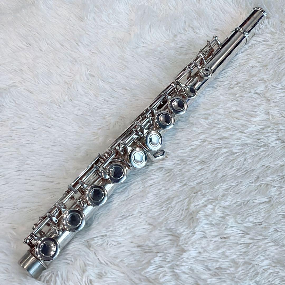 【磨き済】YAMAHA YFL-311 フルート 頭部管銀製 Eメカ