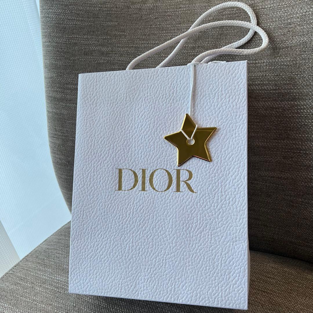 Dior Twist リボンバレッタ　黒