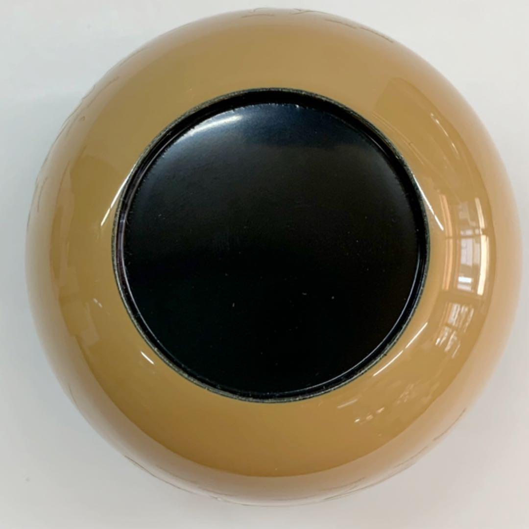 【棗　春秋草花　白漆塗】　新井司峰　共箱