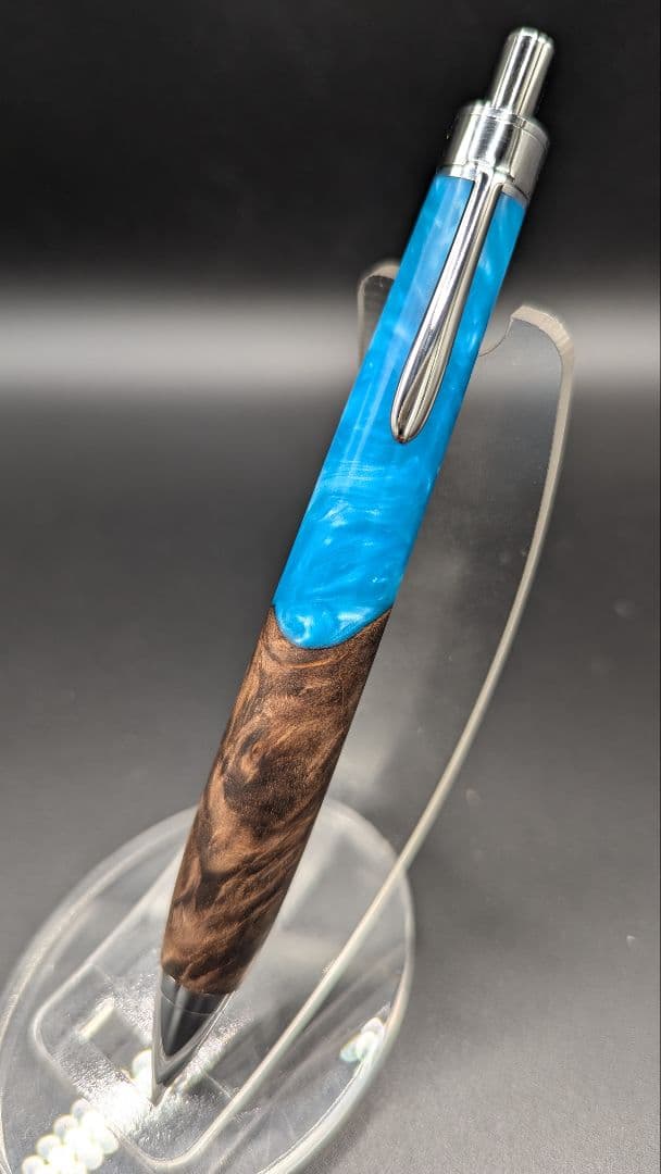 406ペン工房翌檜　ハイブリッドウッド　レジンウッド　木軸シャーペン　ボールペン