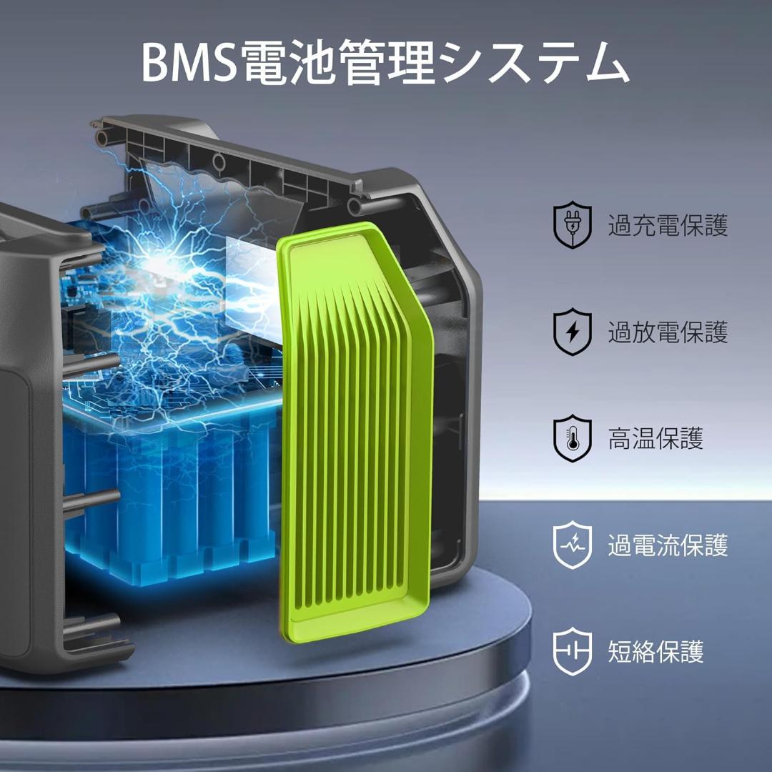 【新品未開封】Powkey ポータブル電源 407Wh/110000mAH