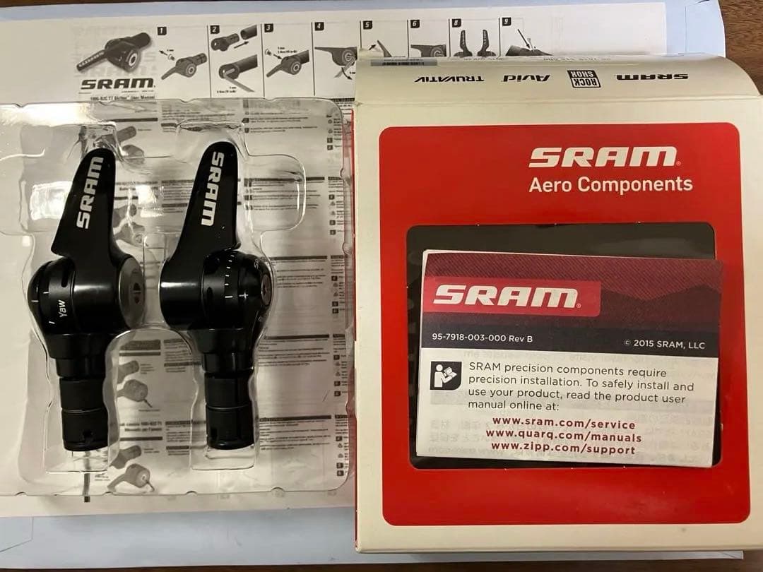 SRAM 1150AL R2C YAW Aero 11SP TTシフターセット