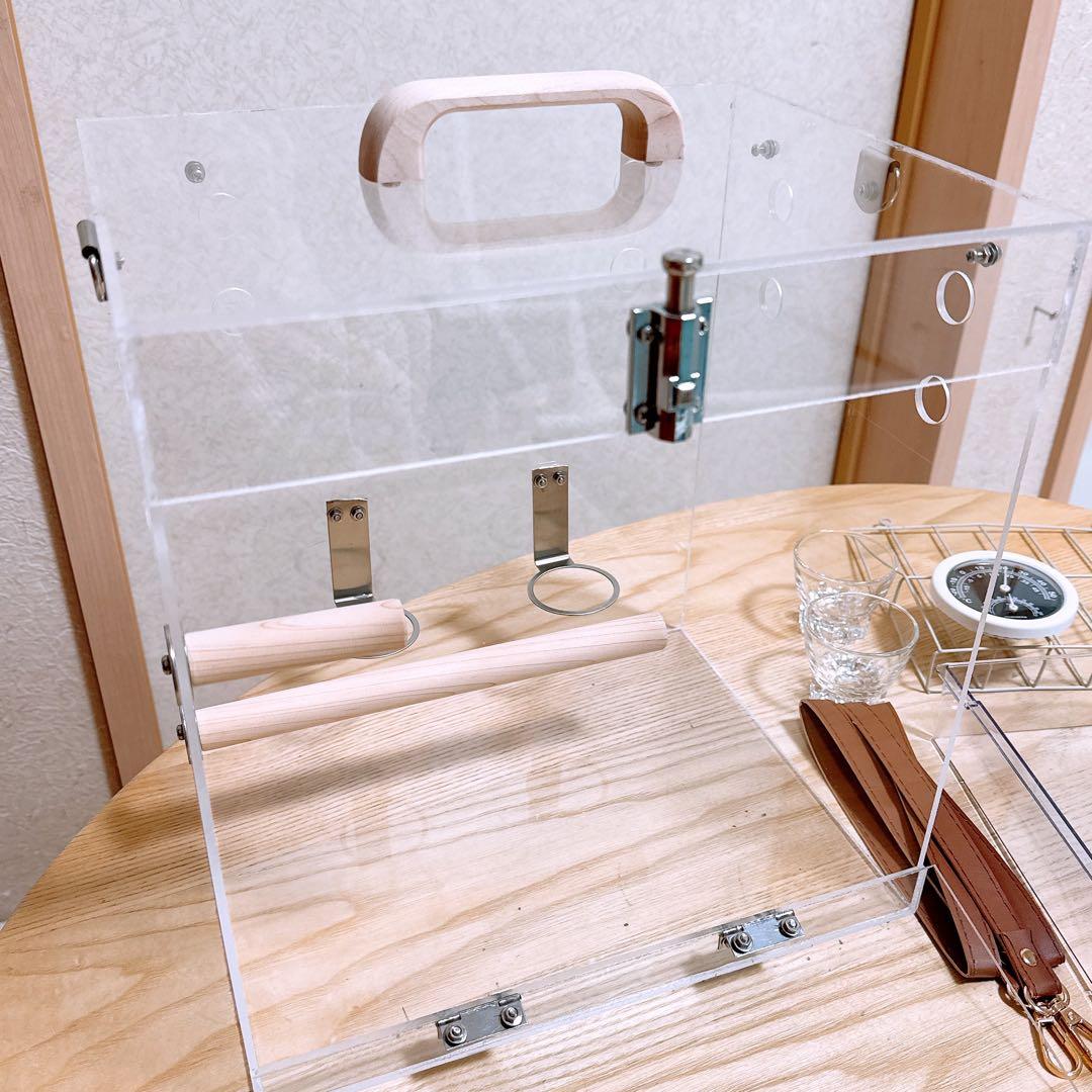 【専用ページ】そるたん様　アクリルケージ　キャリーケース