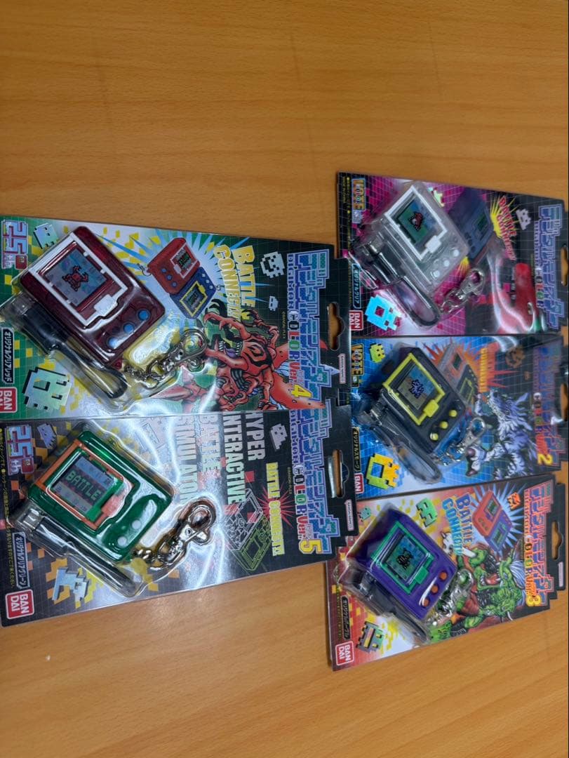 デジタルモンスター　COLOR Vol.1〜5 新品・未開封
