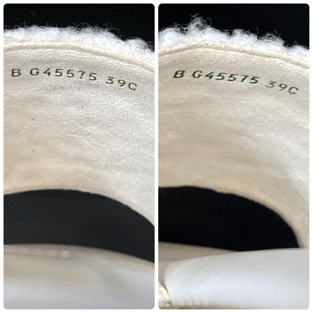 【未使用】　シャネル　パール　ココマーク　ツイード　フラットサンダル　24S