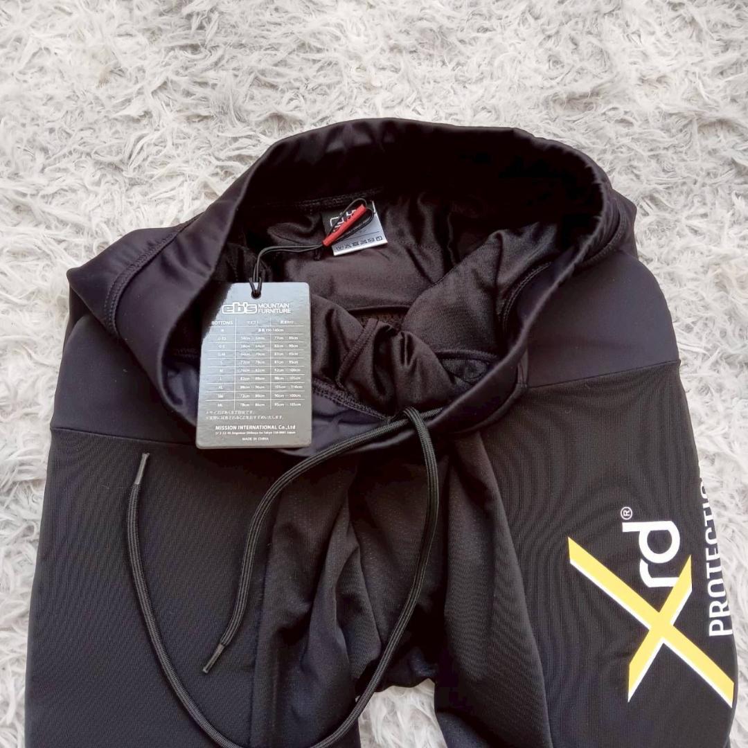 定価4万円 エビス ヒップ ディフェンダー ロング XRD 黒 G-Mサイズ