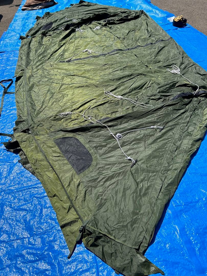 【美品】DOD カマボコテント 3(S) T3-688-KH カーキ