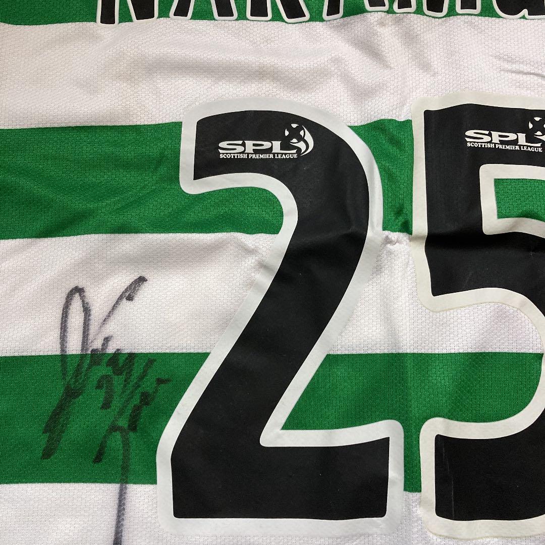 【最終価格】中村俊輔　直筆サイン入　セルティック　ユニフォーム